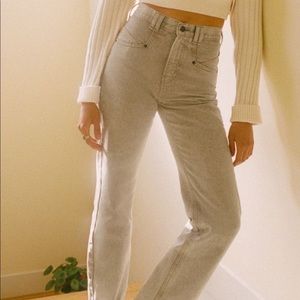 BDG High-Waisted Cowboy Beige Jeans